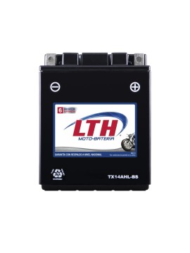BATERIA CTX14AHL-BS 12AH 210CCA LTH (134L/89W/166H)
